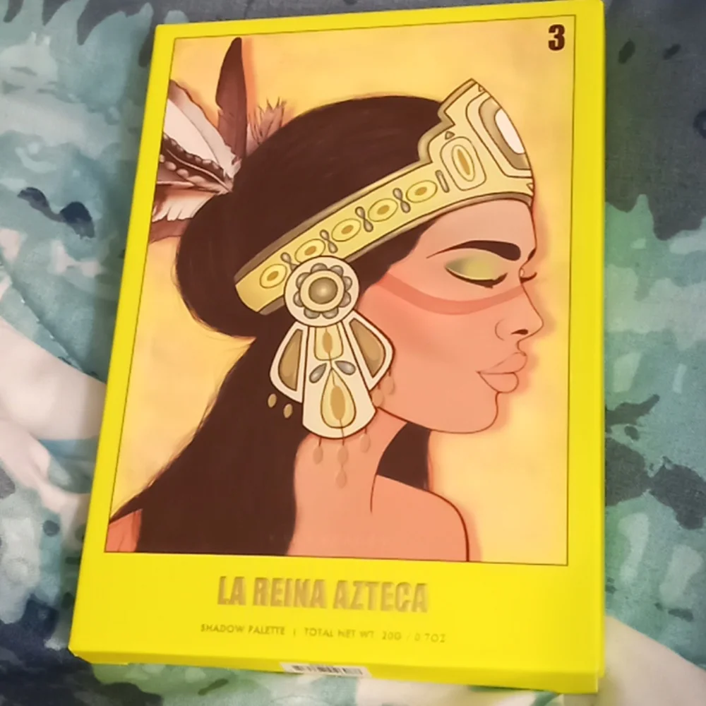 New dolls kill colorful LA REINA AZTECA eyeshadow palette makeup